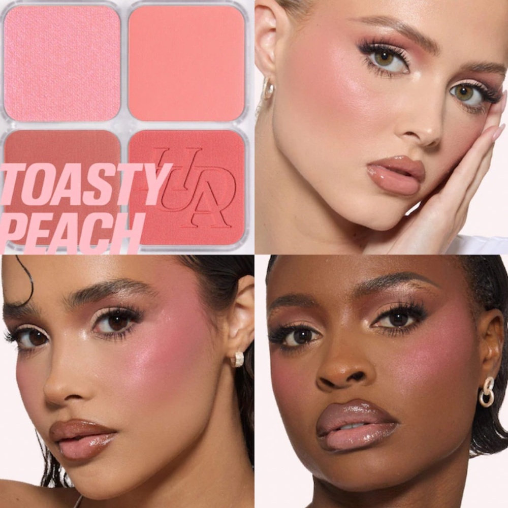 NEW HUDA BEAUTY 
Blush Filter Blurring Blushlighters Palette